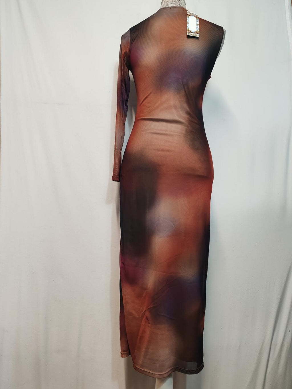 Boohoo | UK 12 | Tie Dye Dress | Multi-Coloured | Polyester