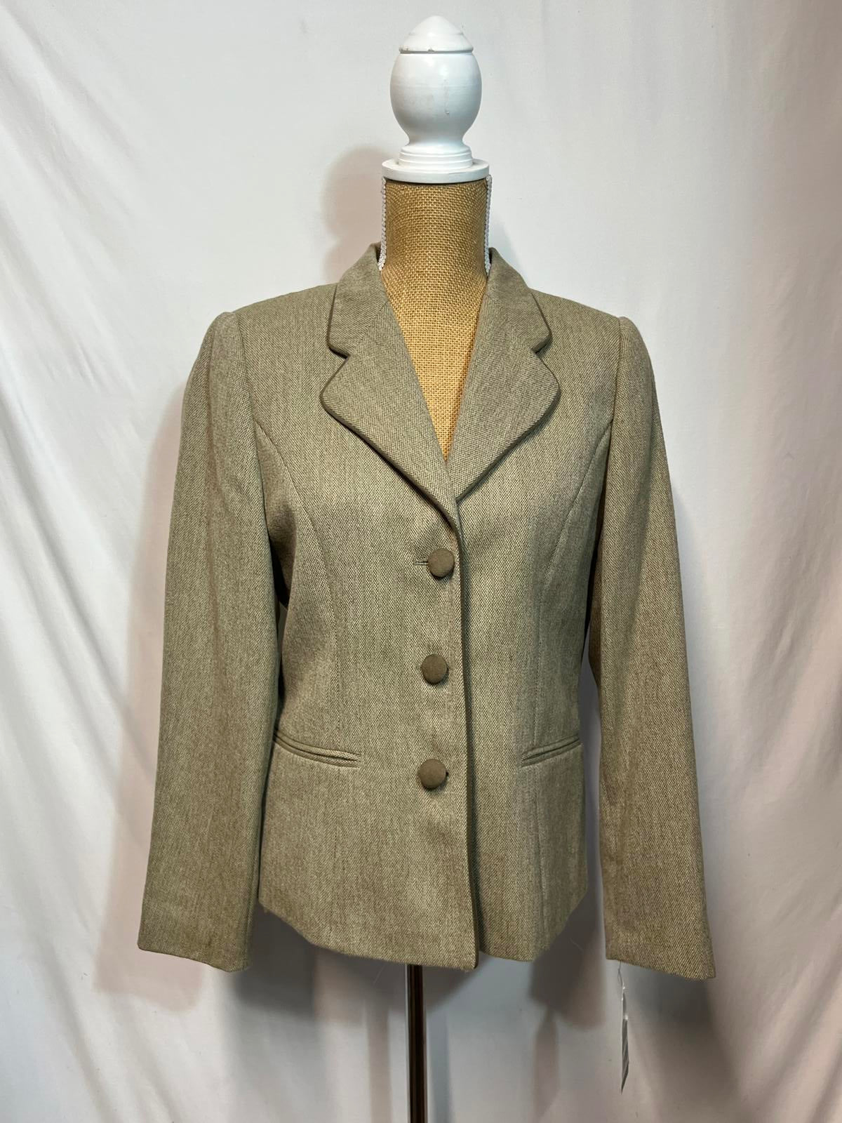 Vintage Gerry Weber Blazer | Khaki | Size 8/Small | New With Tags