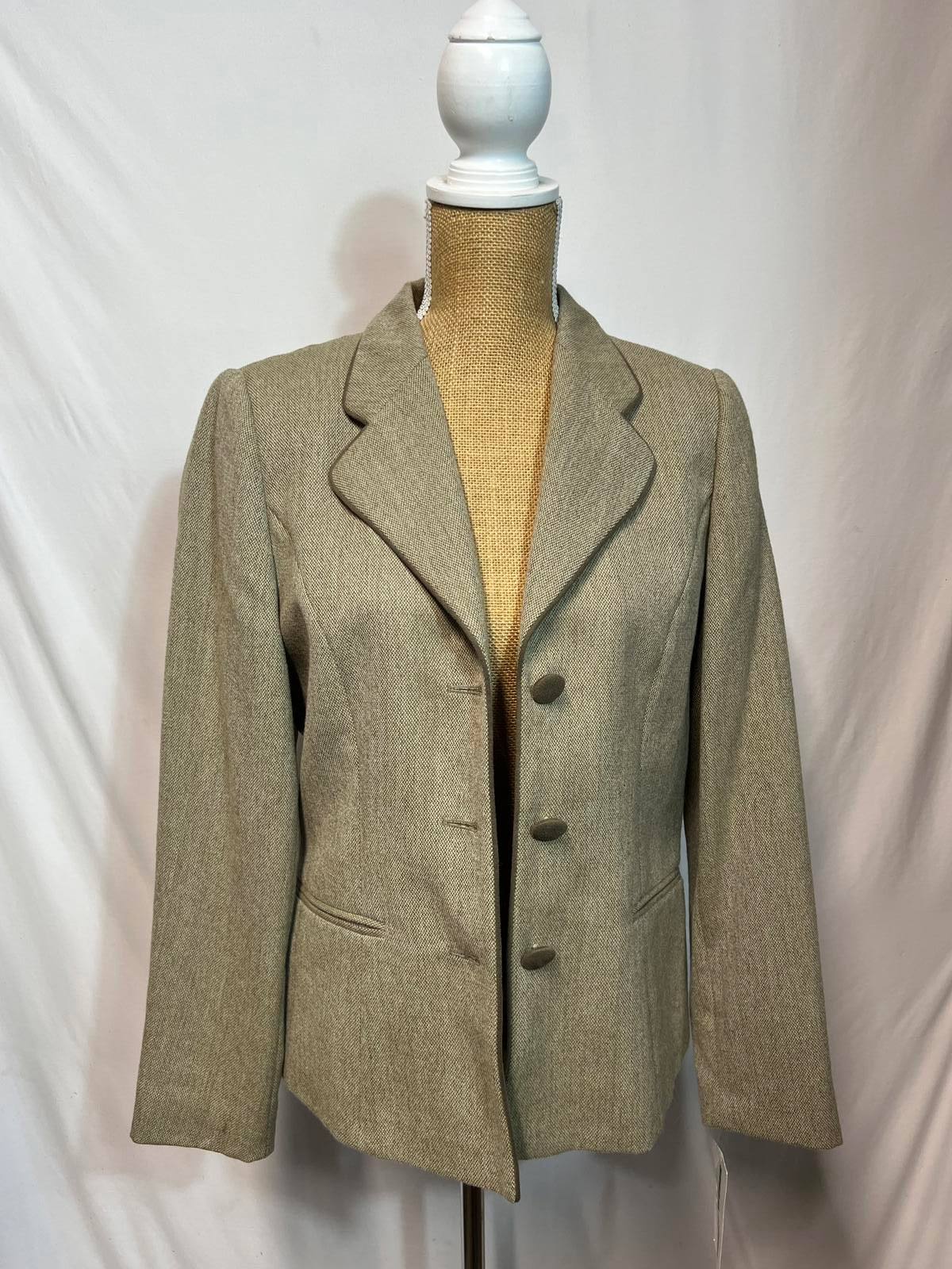 Vintage Gerry Weber Blazer | Khaki | Size 8/Small | New With Tags