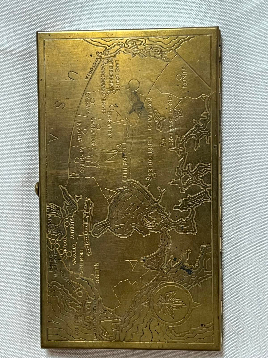 Rare Vintage Wadsworth US Cigarette Case