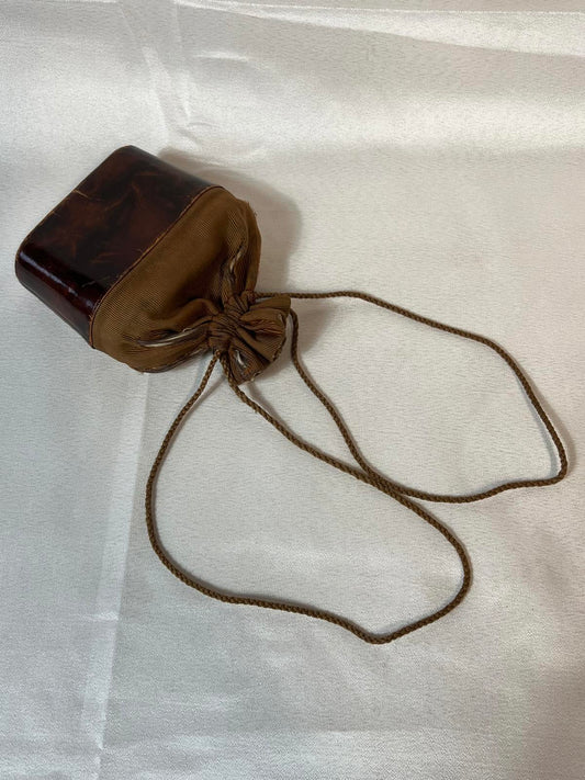 Vintage ladies Opera Glasses with original hard and soft draw string case