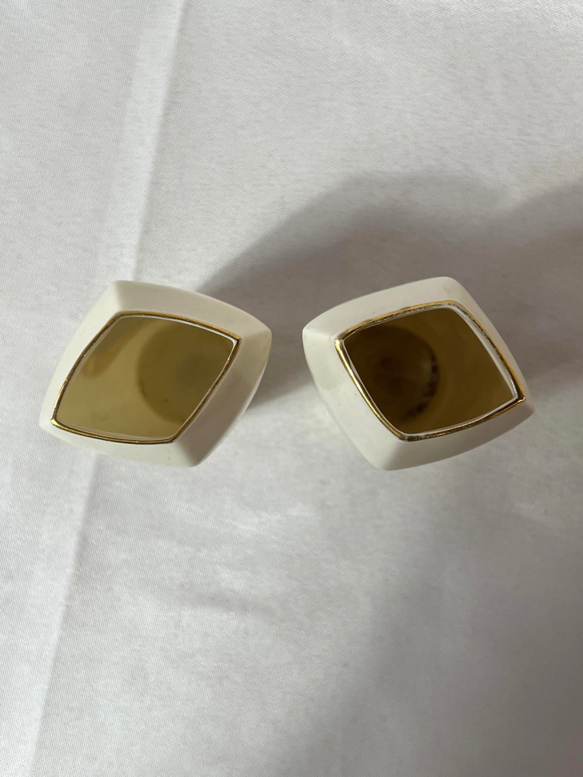 2 Goss WH Goss Collectible Vases