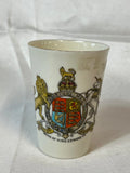 Coat of arms of King Edward Vintage Collectible Goss Vase | 1902