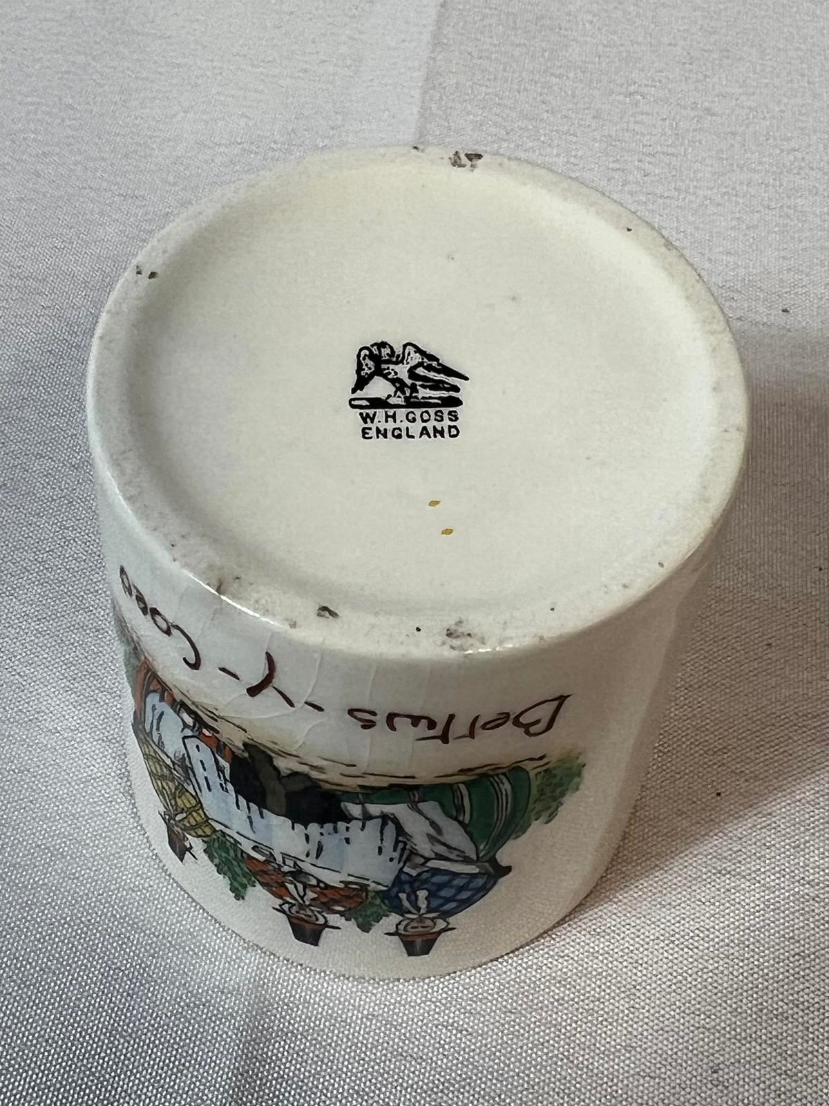Vintage W.H.Goss Collectible Cup