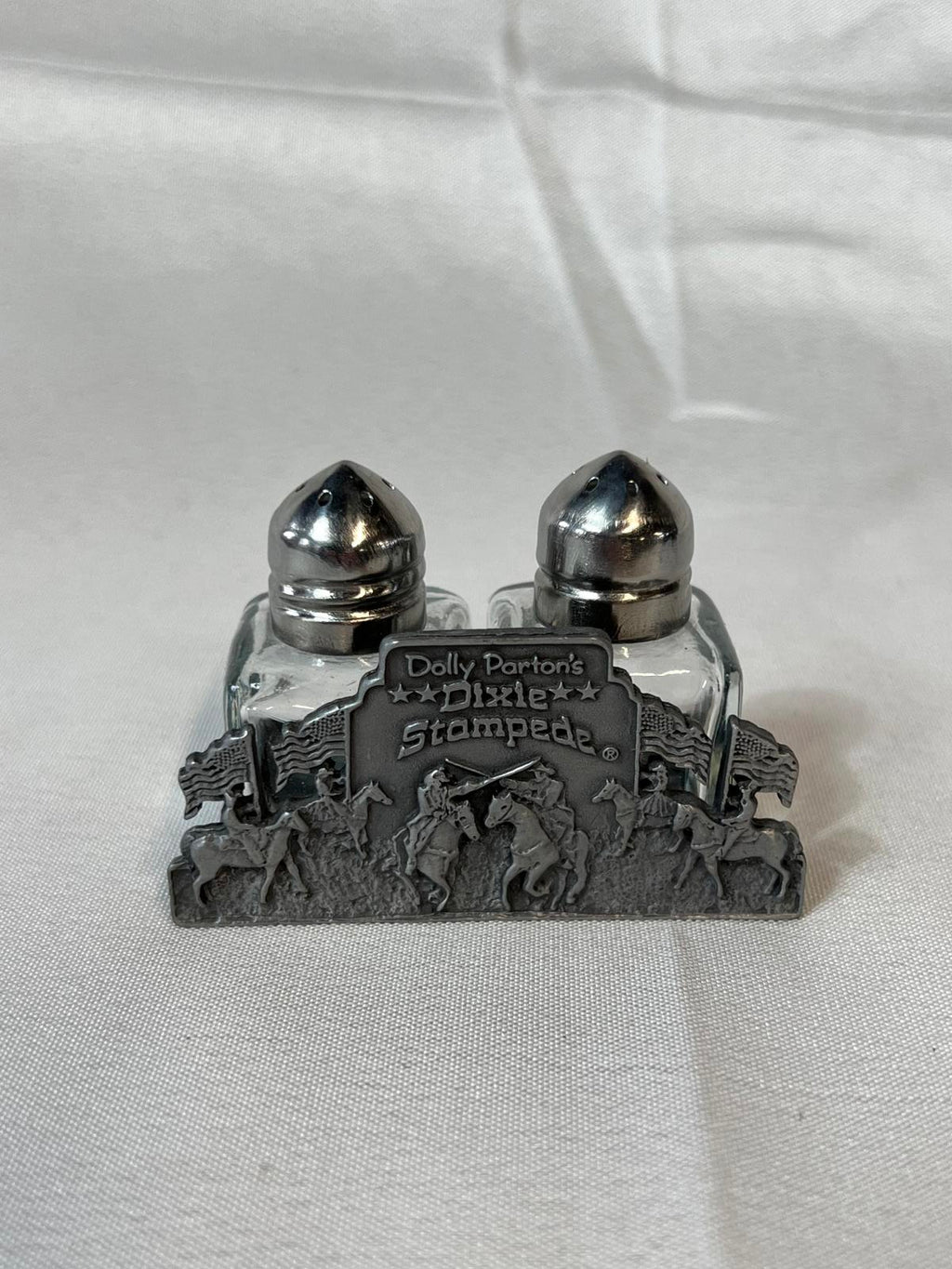 Preloved Vintage Dolly Parton Dixie Stampede Collectible Salt and Pepper Shaker