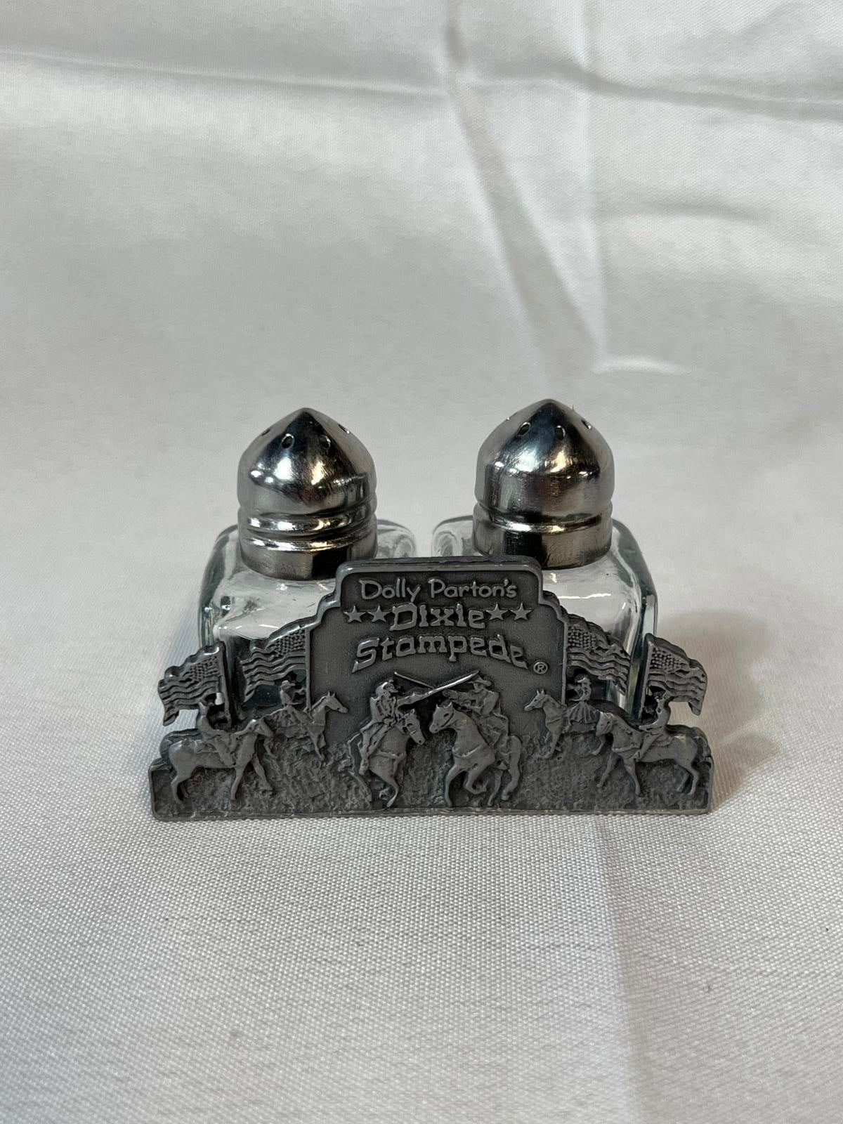 Preloved Vintage Dolly Parton Dixie Stampede Collectible Salt and Pepper Shaker