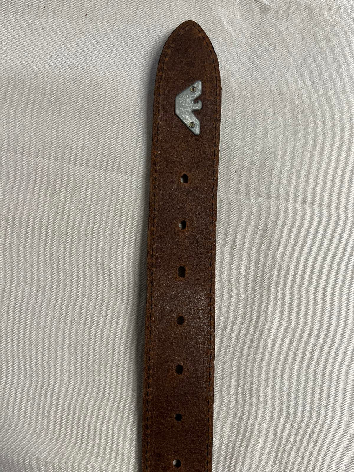 Vintage Georgio Armani Belt | 33”