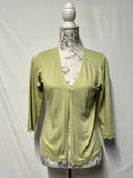 Minuet | Light Green Cardigan | Size 10
