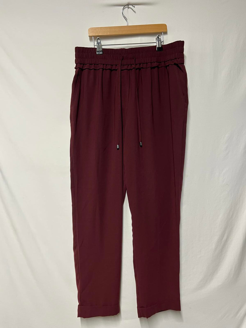 TU | Size 14 | Burgundy Drawstring Pants