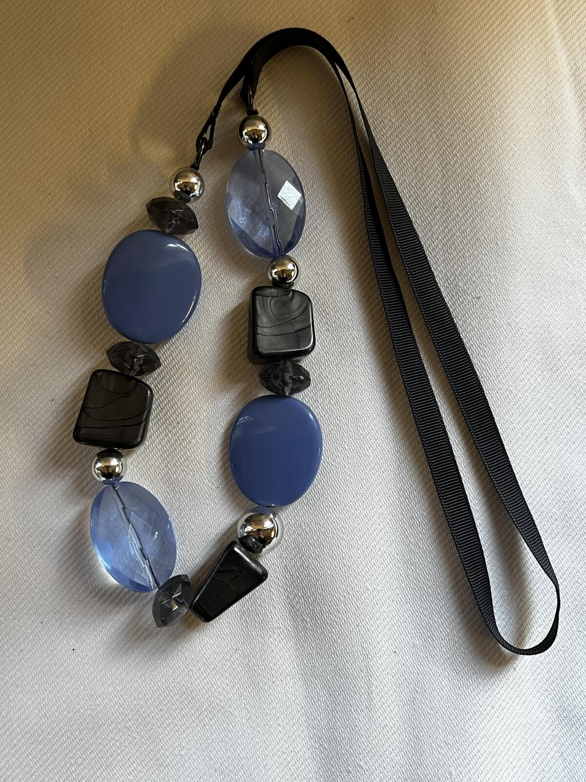 Beaded costume necklace
