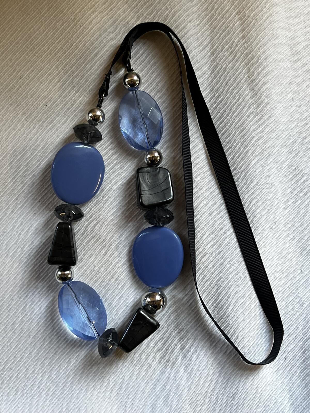 Beaded costume necklace