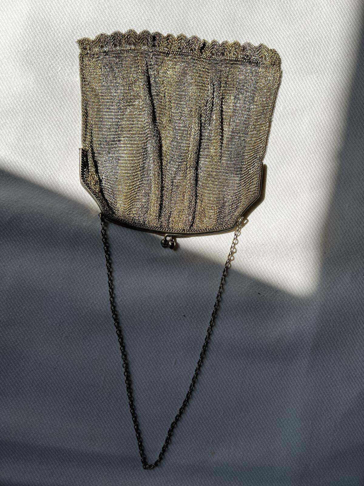 Vintage chain coin purse