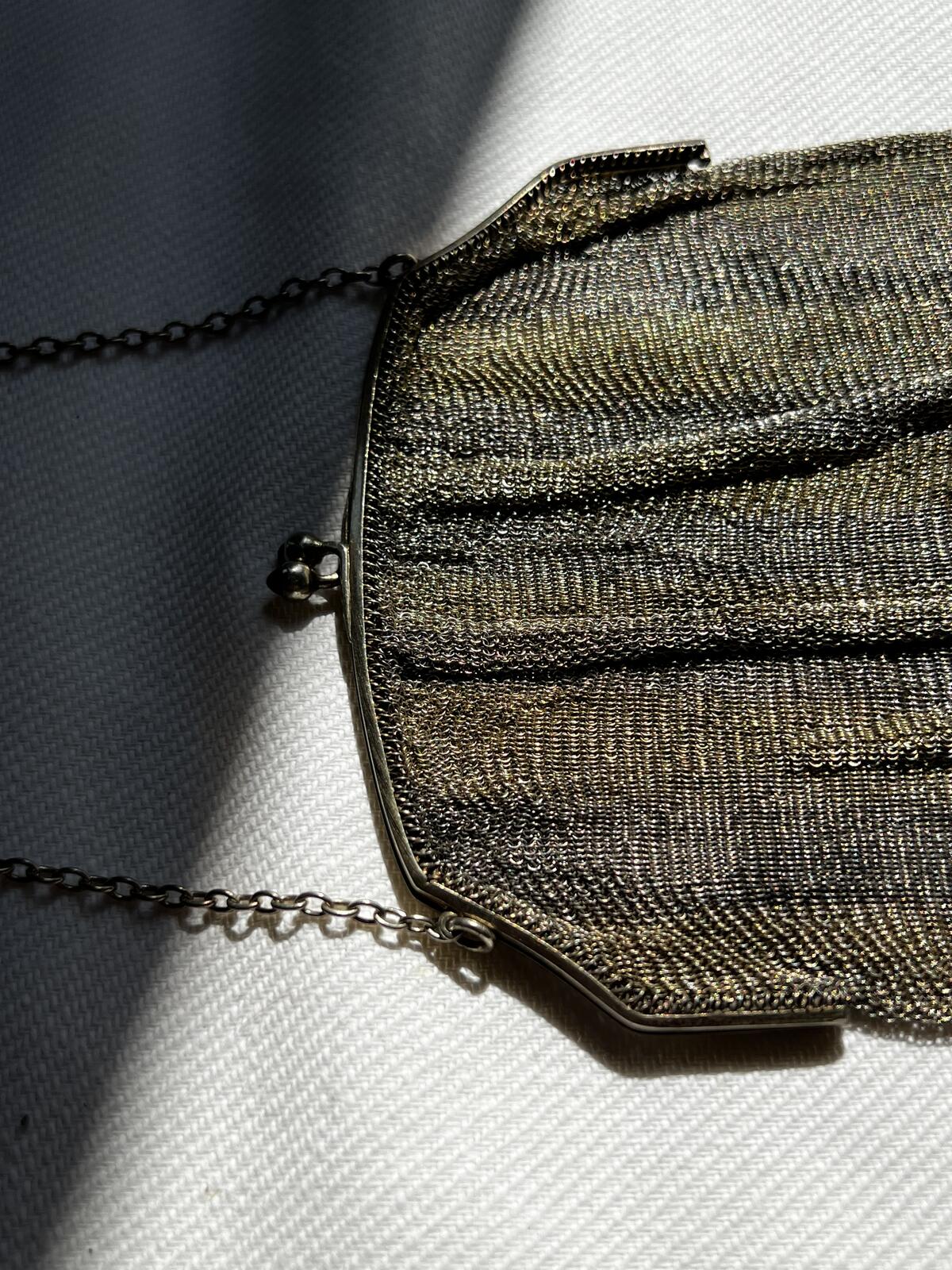 Vintage chain coin purse