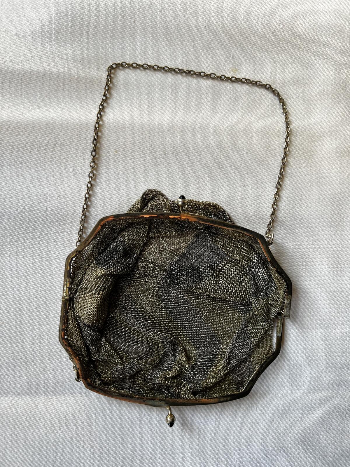 Vintage chain coin purse
