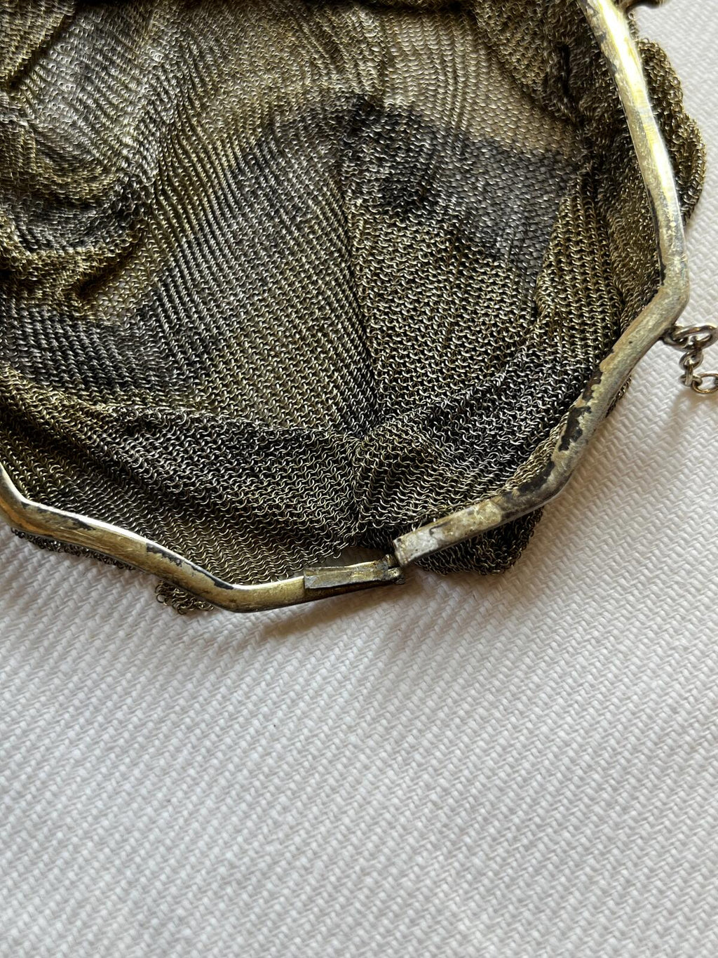 Vintage chain coin purse