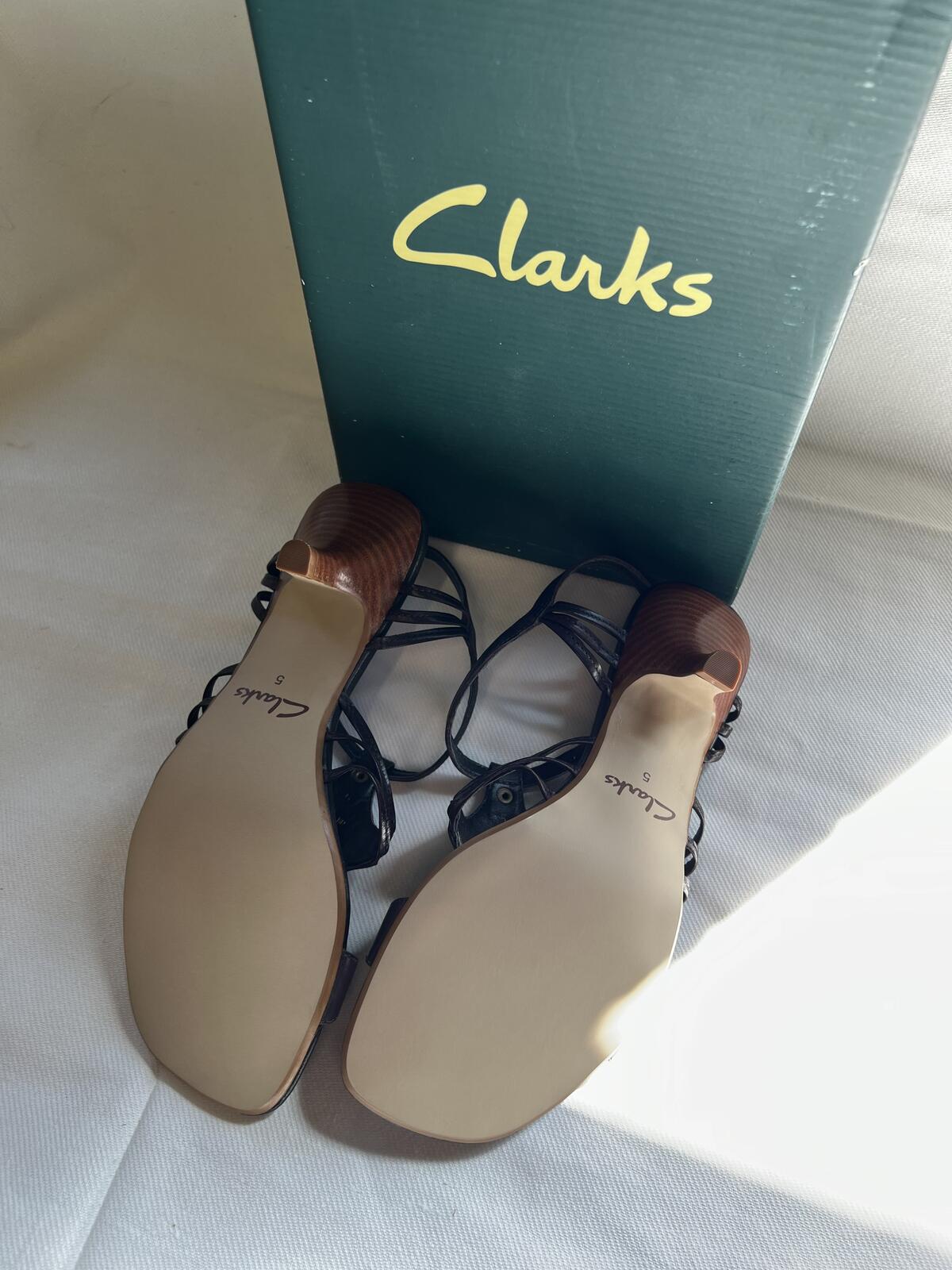Clarks | Size 5 | Strappy Sandals | Brand New In Box