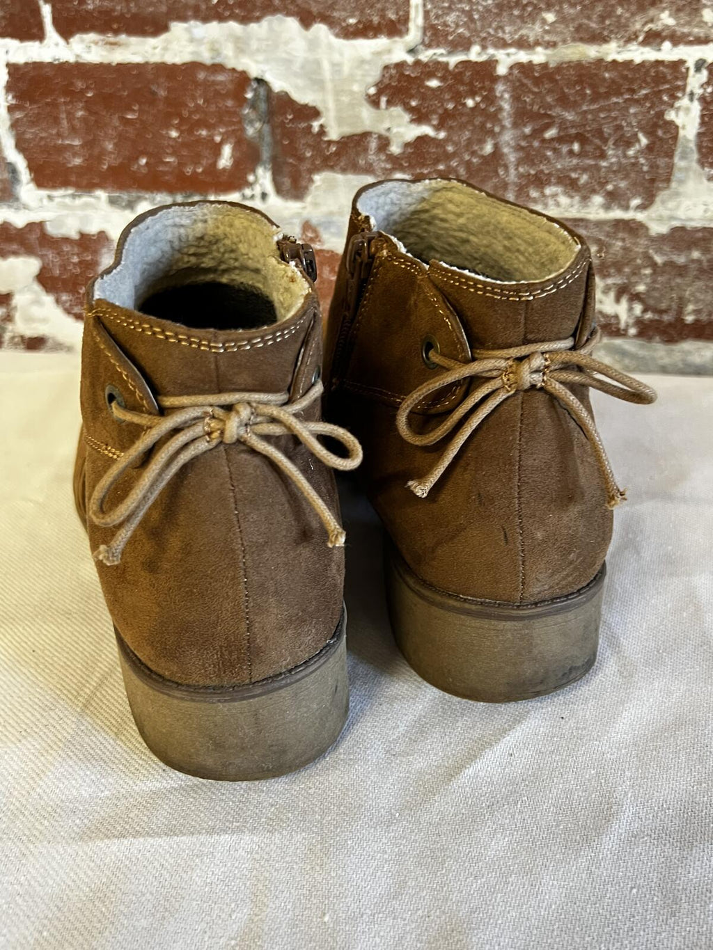 M&S Collection tan ankle boots | Size 8
