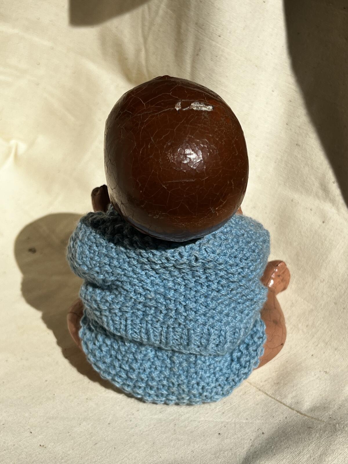 1940’s Wooden ‘ Pedigree England ‘  Baby Doll
