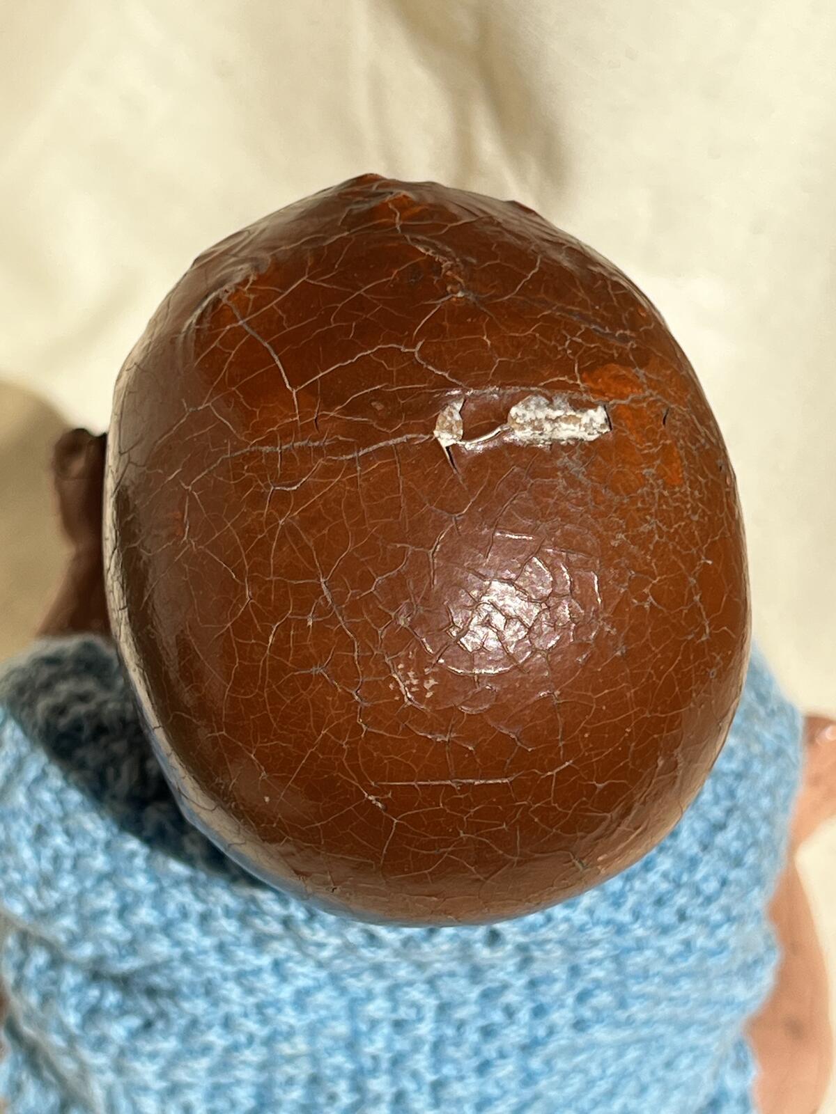 1940’s Wooden ‘ Pedigree England ‘  Baby Doll