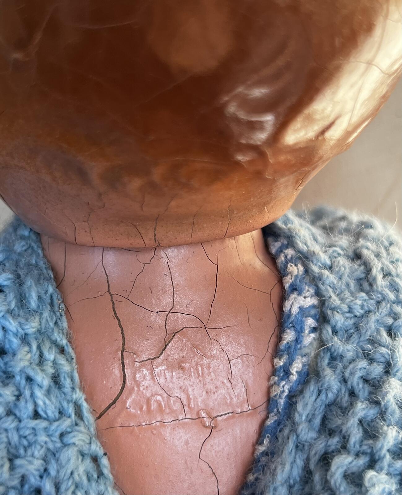1940’s Wooden ‘ Pedigree England ‘  Baby Doll