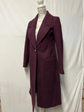 Lipsy London | 10 | Maroon/Burgundy Trenchcoat
