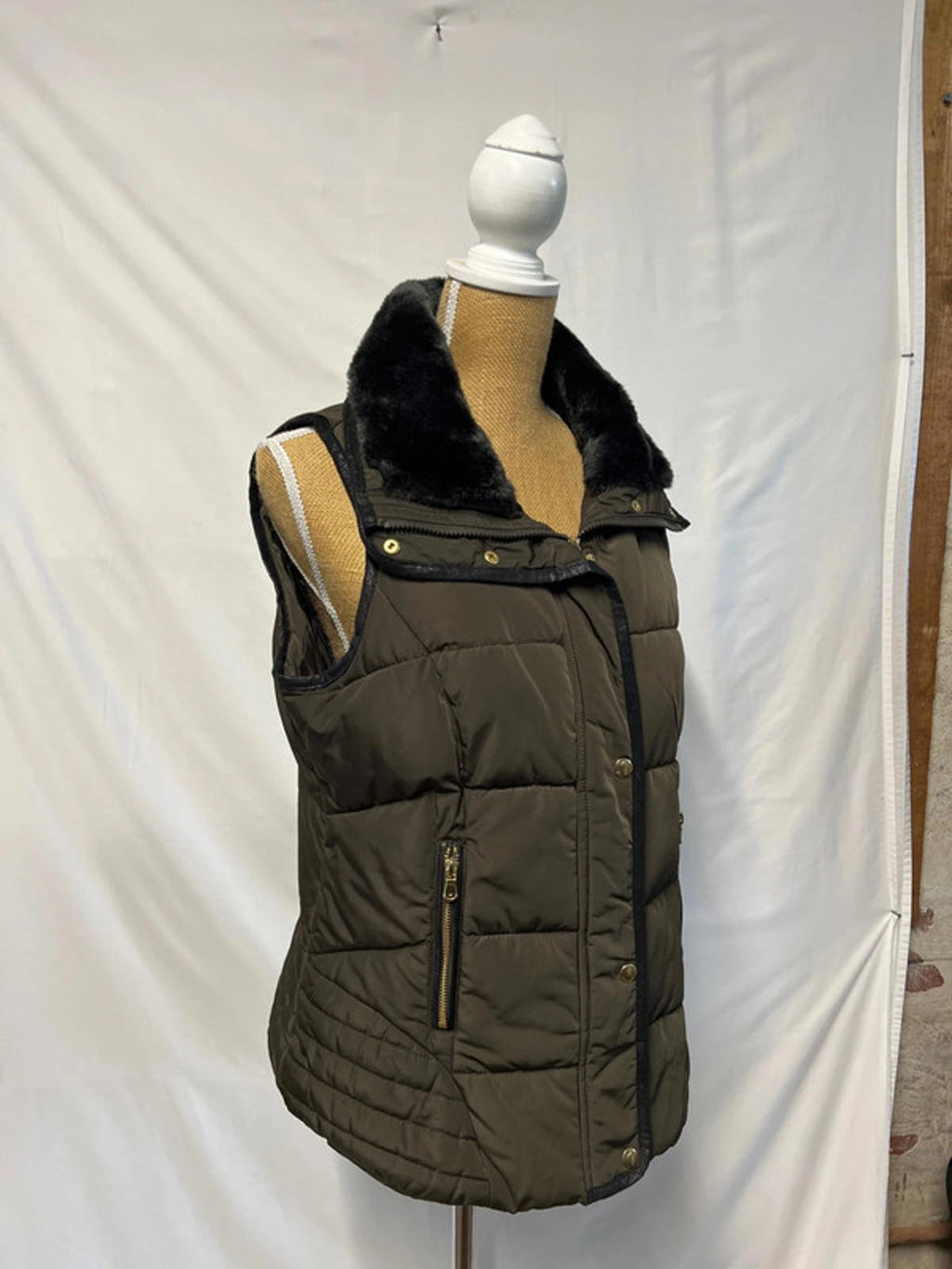 George | 14 | Chocolate Brown Body Warmer |