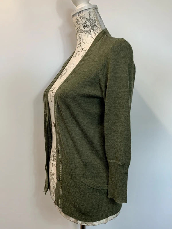 Mexx | 12 | Khaki Green Cardigan | Great condition