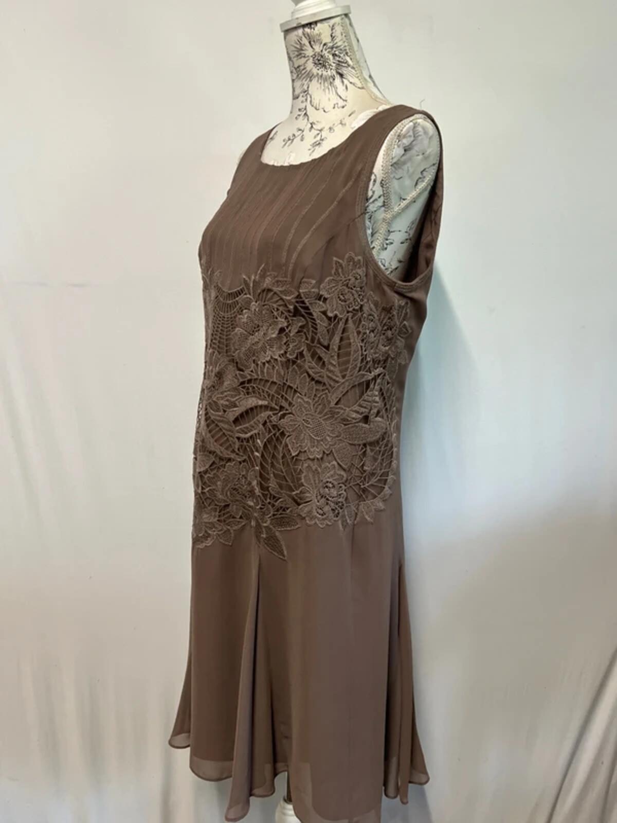 Kaliko | 14 | Brown Evening Dress