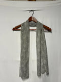 Grey Vintage Ladies Scarf