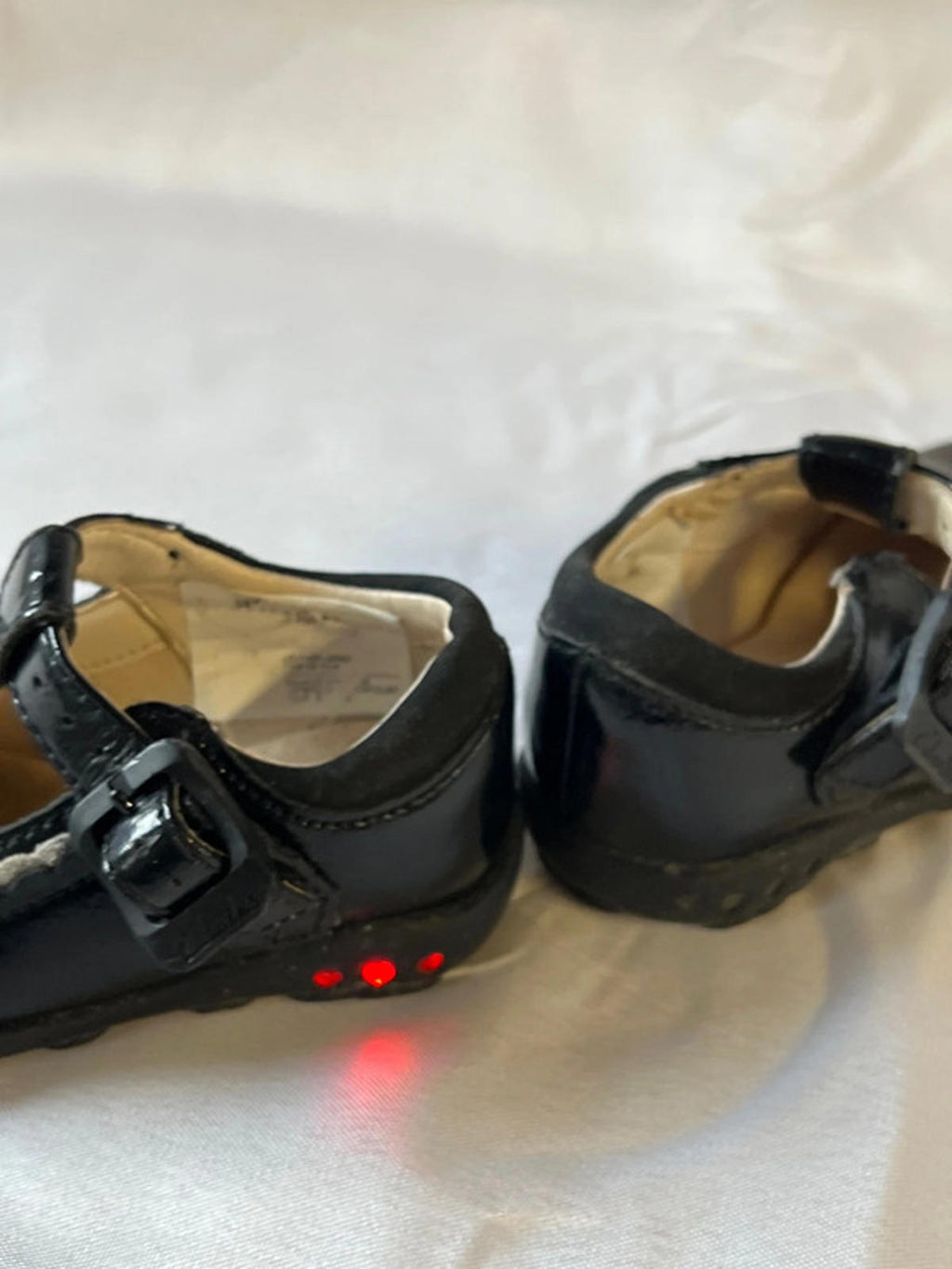 Clarks First Shoes | Size 3 | Patent Leather | Light Up