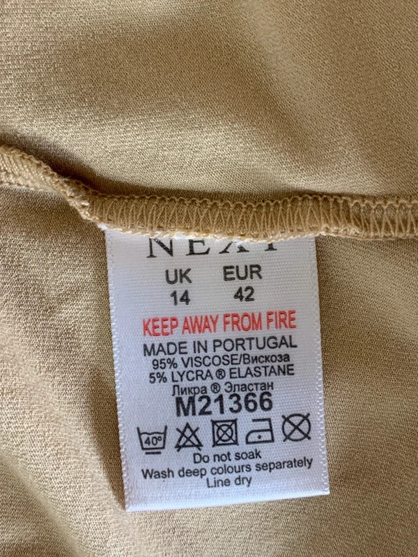 Next | Size 14 | Beige layered chest cami