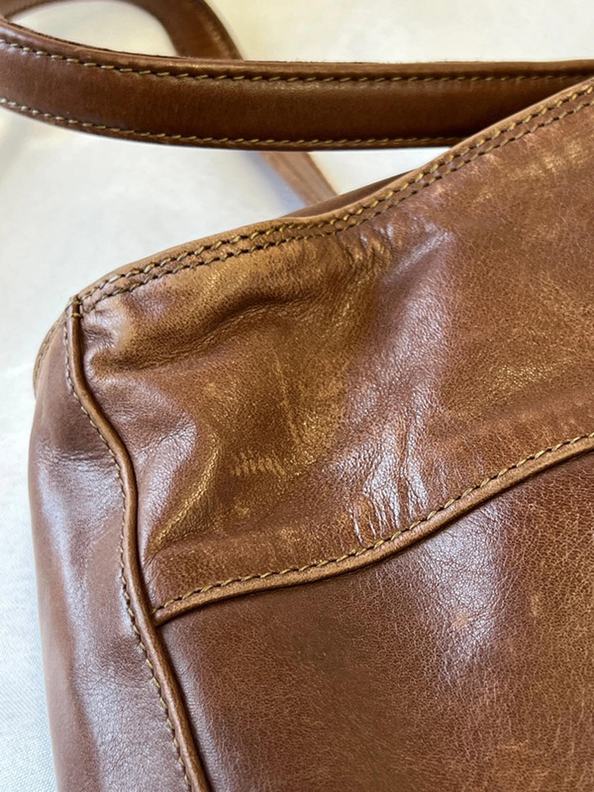 Russel and Bromley | Brown Leather Shoulderbag