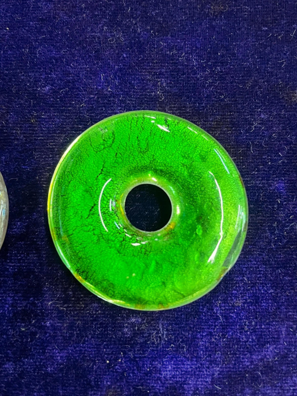 Round Glass Ornaments | Set of 2 | Decorative