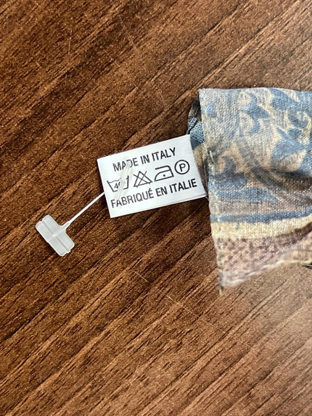 Khaki Green Italian Scarf | Like New