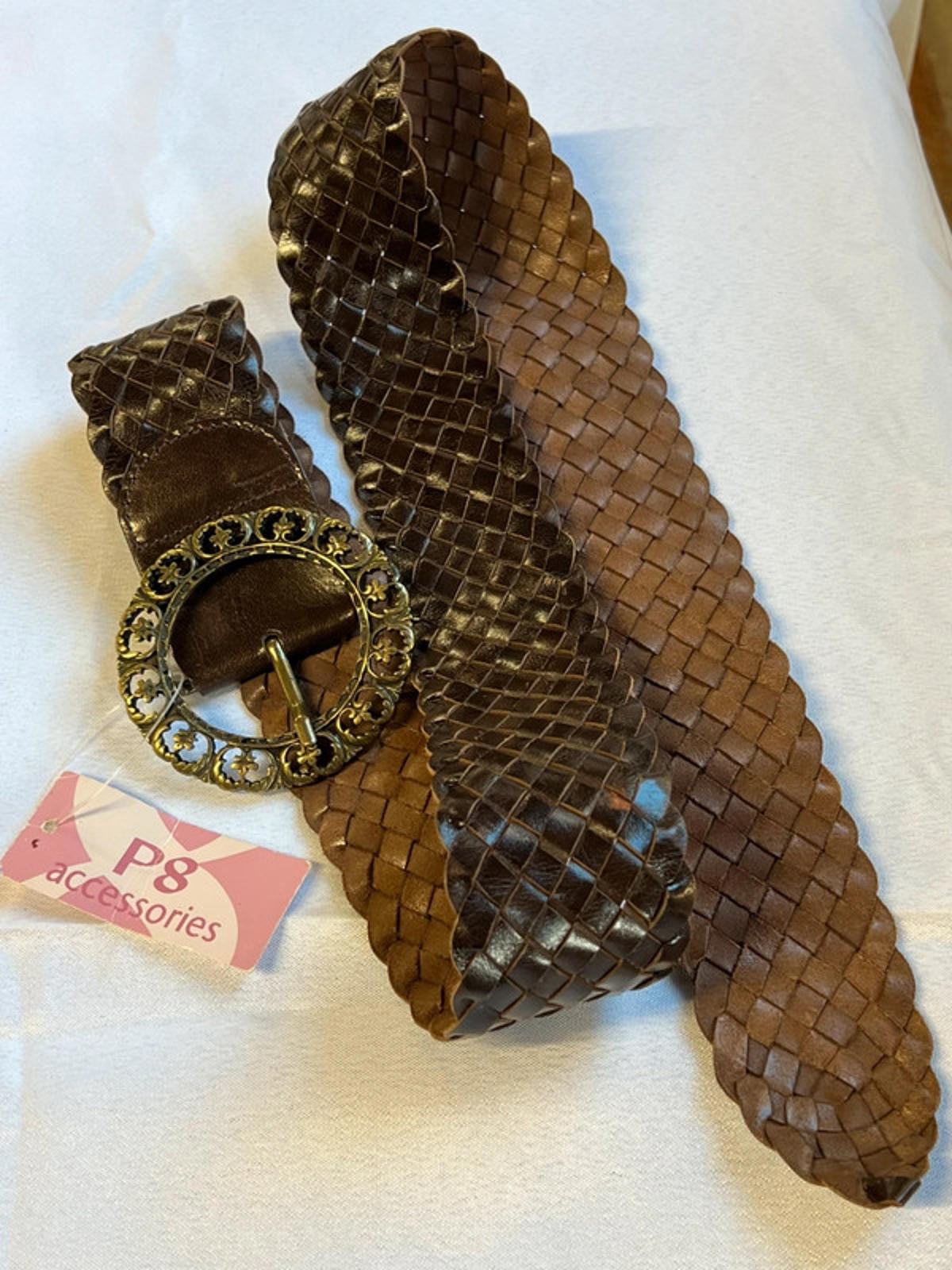 | Phase 8 | 38” | Filigree Woven Belt | New With Tags