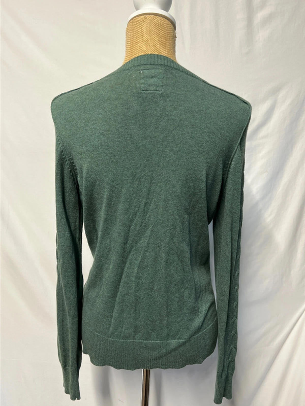 Mantaray | 14| Green Cotton Cardigan