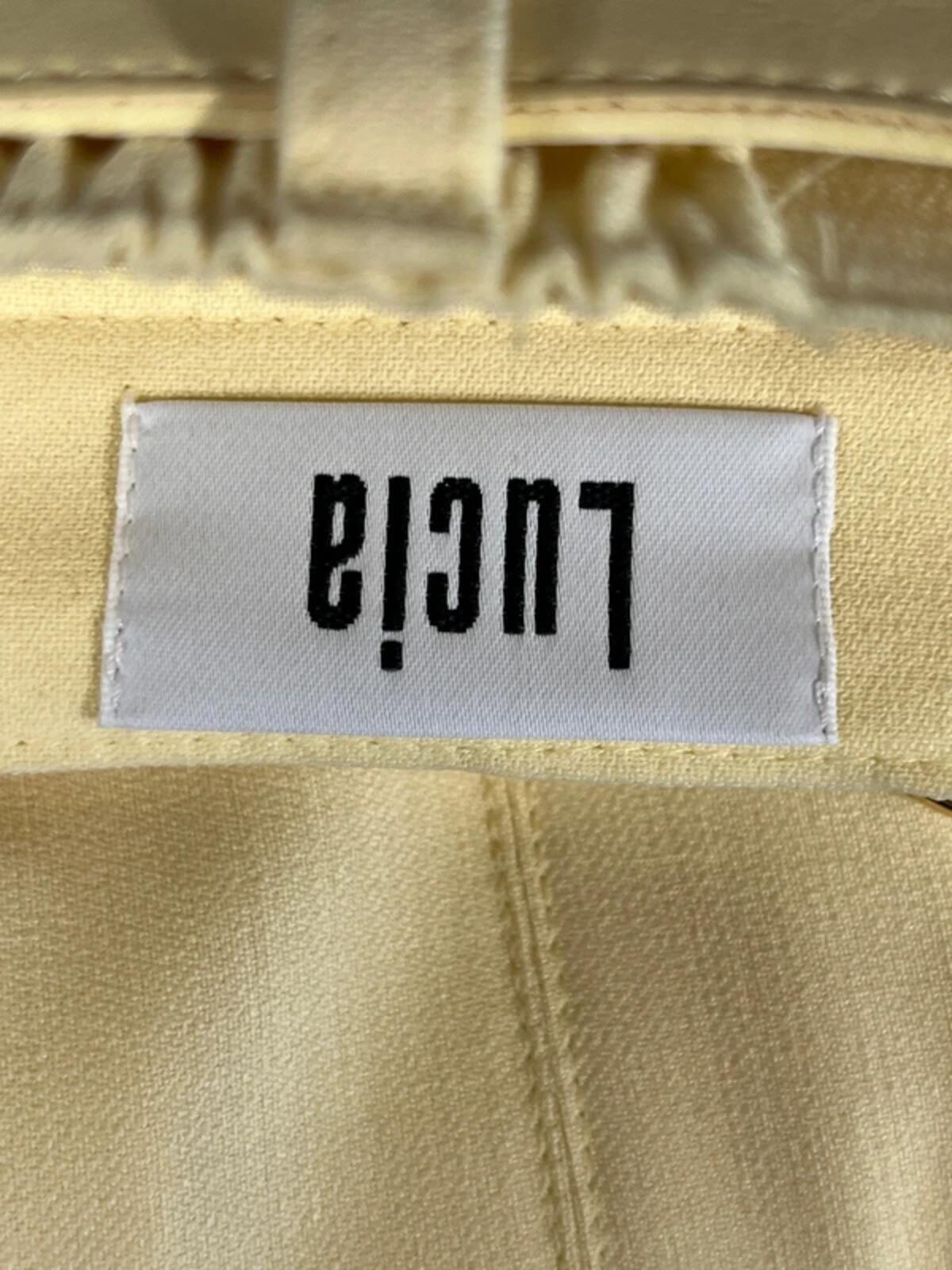 Lucia | 18 | Butter Yellow midi skirt with belt