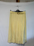 Lucia | 18 | Butter Yellow midi skirt with belt