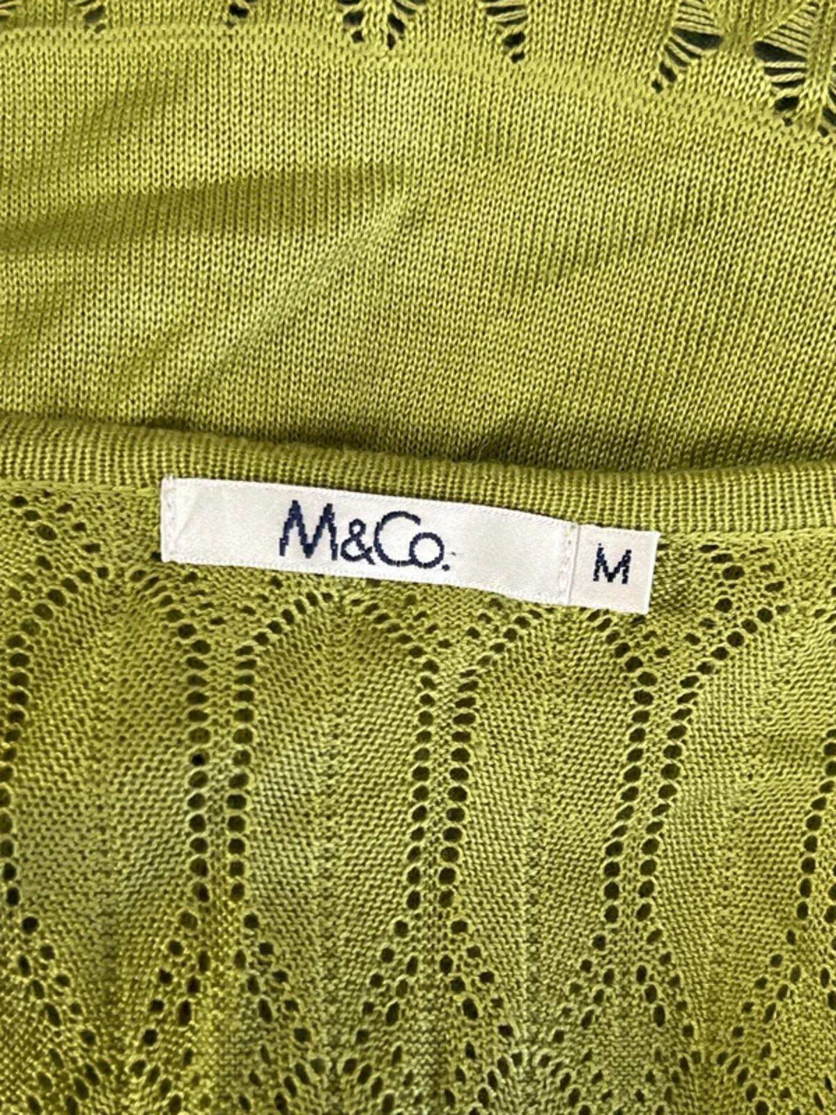 M&Co | M | Pistachio green bolero | Acrylic