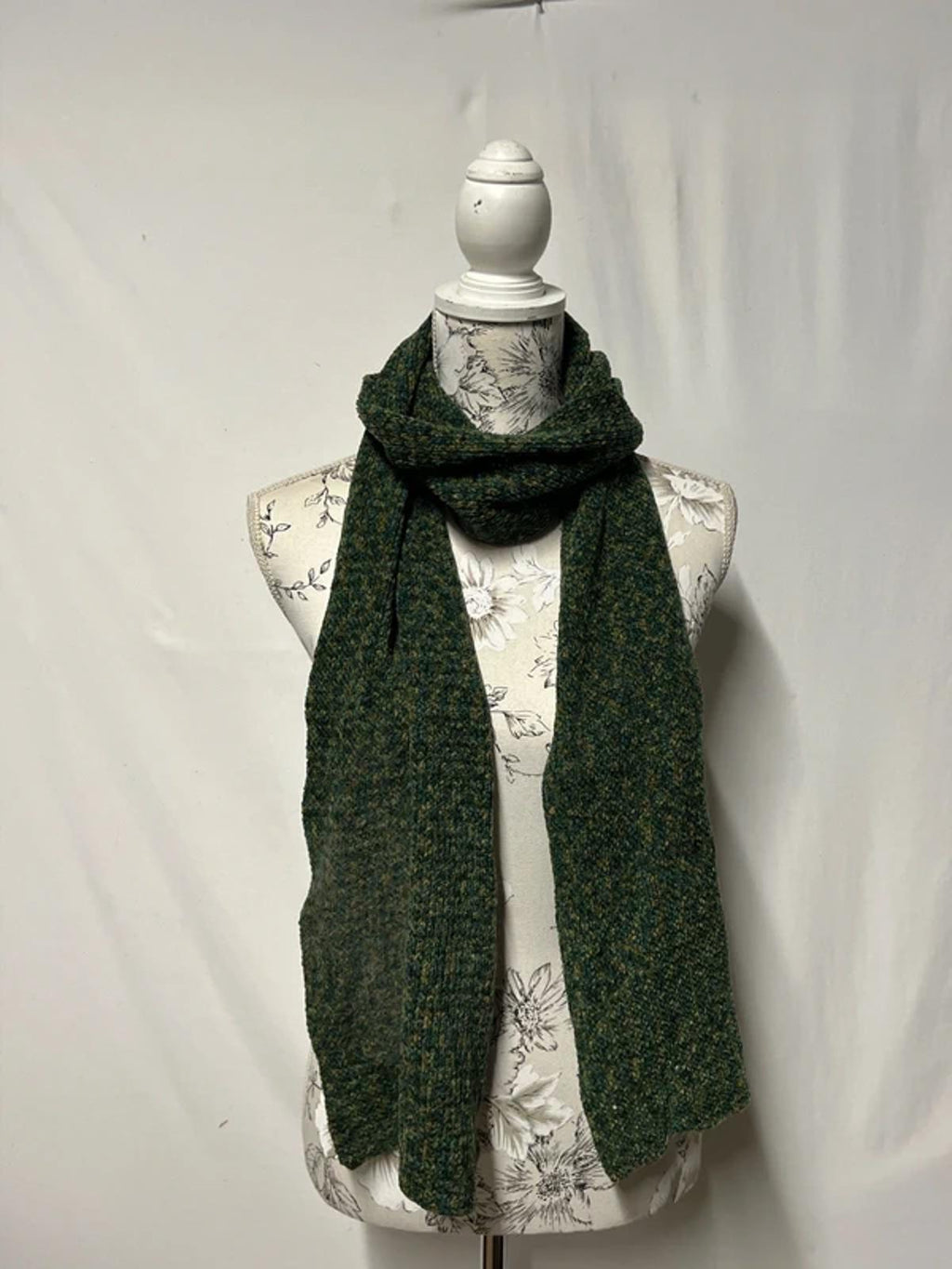 Green Vintage Scarf
