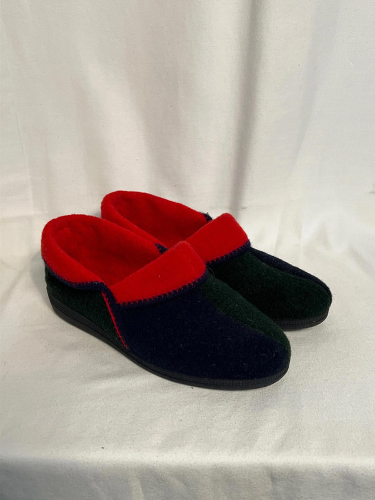 Rohde Slippers | Size 3.5 | Red, Green and Blue | Brand New