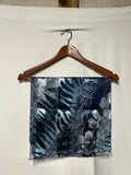 Vintage Blue Floral Scarf