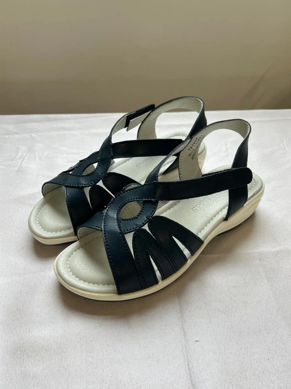 JD Williams | Size 4 | Navy Leather Sandals