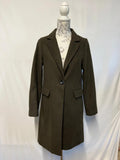 New Look | 8 | Khaki Green Trenchcoat | Polyester blend