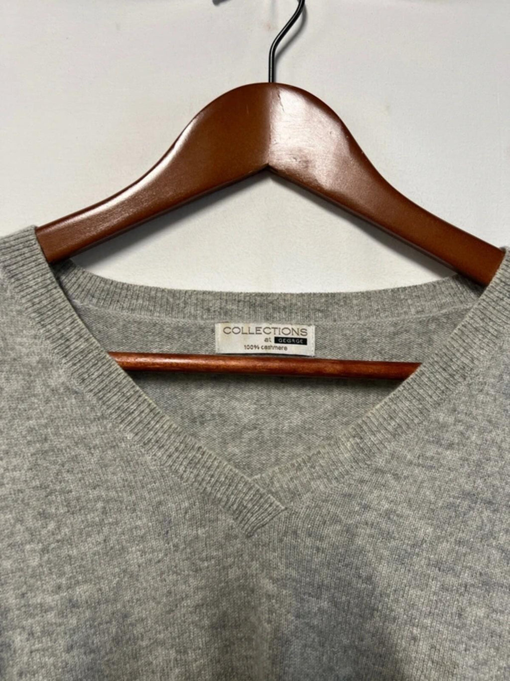 Vintage George | 12 | Grey Cashmere Jumper