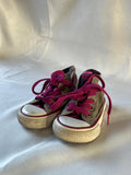 Babies converse | Size 3 | Pink and Grey