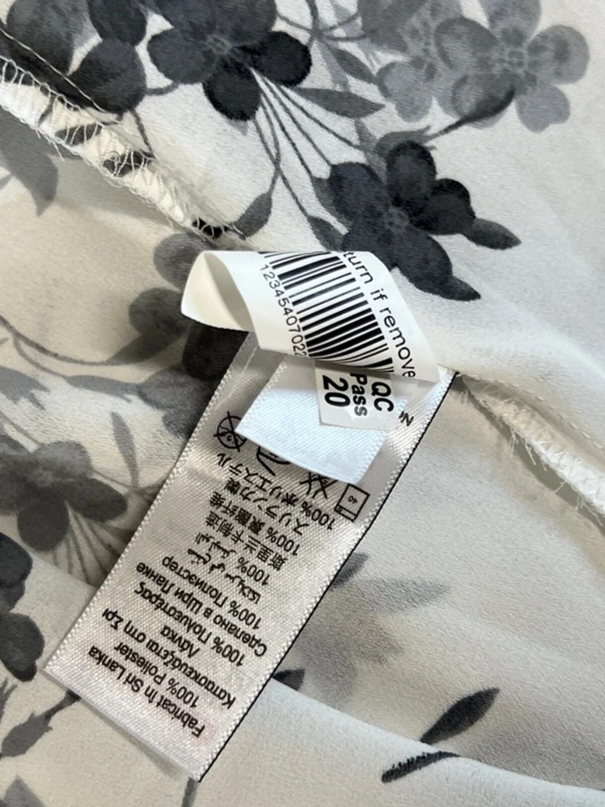 Next | 14 | Black and White blouse | Polyester