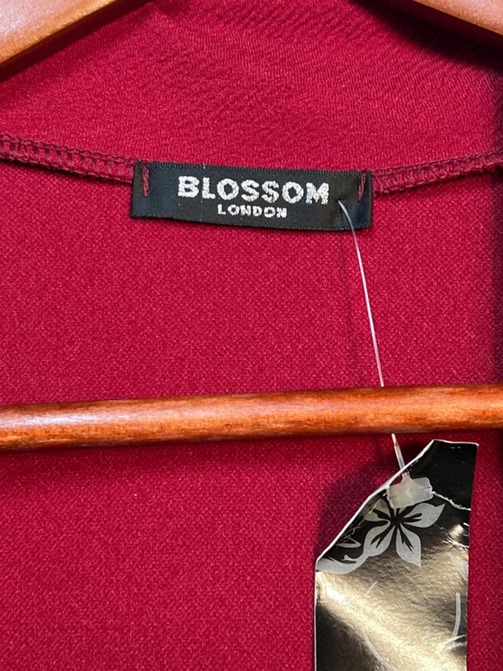 Blossom London | Tomato Red Sleeveless Blazer XL
