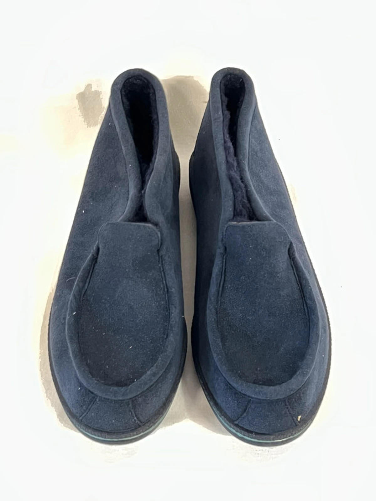 Vintage Rohde Navy Moccasins/Slippers | Size 4 | Brand New