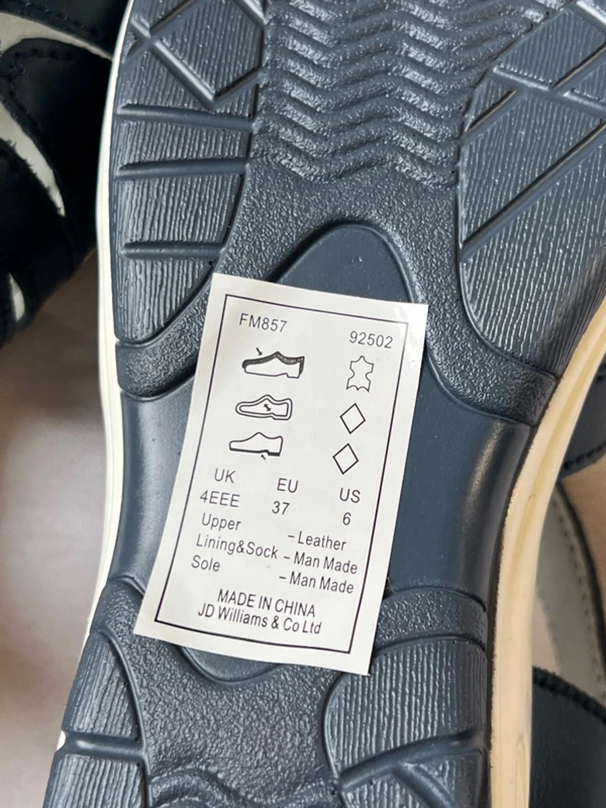 JD Williams | Size 4 | Navy Leather Sandals